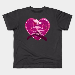 hazbin hotel angel dust Kids T-Shirt